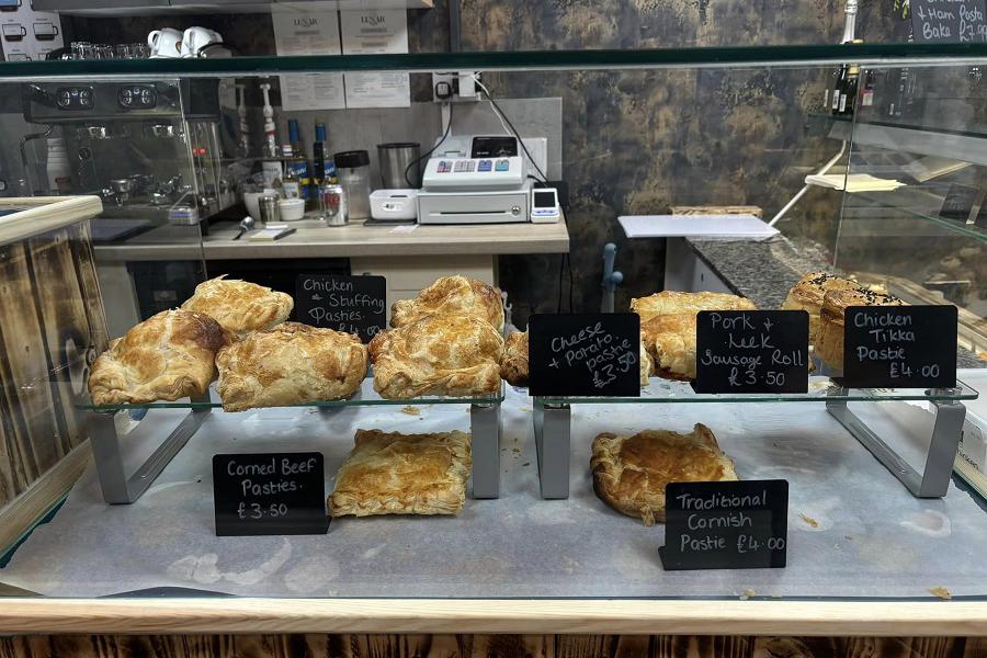 Savoury treats at Lunar Coffi